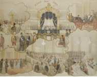 Zichy Mihaly Reception of Nasr-ed-Din King of Persia during His Visit to St. Petersburg on 11-14 May 1889 - Hermitage